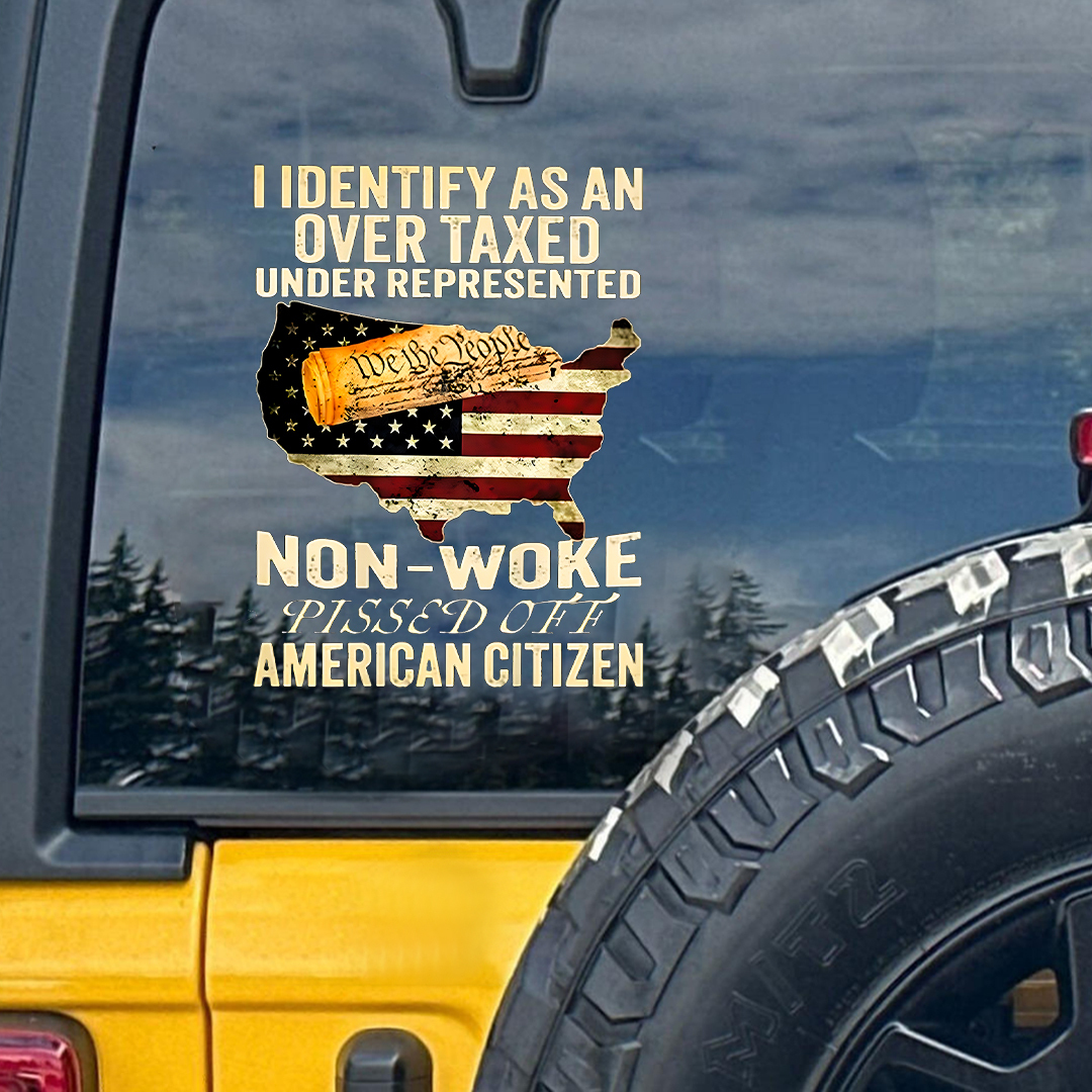 I Identified As Veteran Sticker