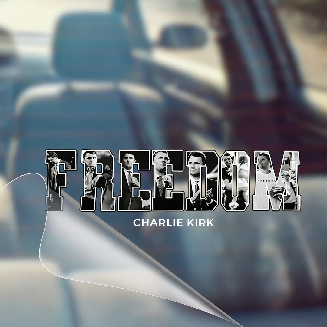 Freedom Charlie Kirk Sticker
