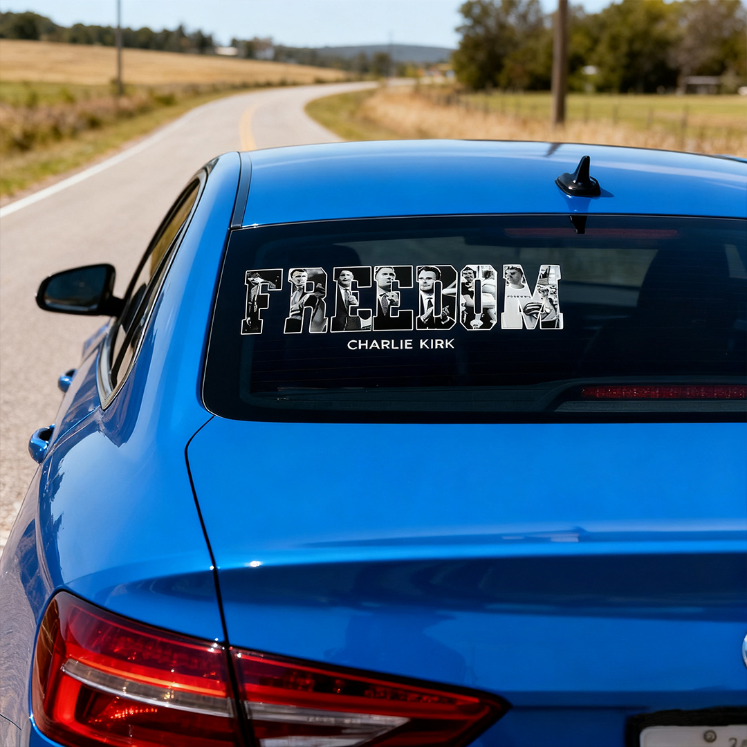Freedom Charlie Kirk Sticker