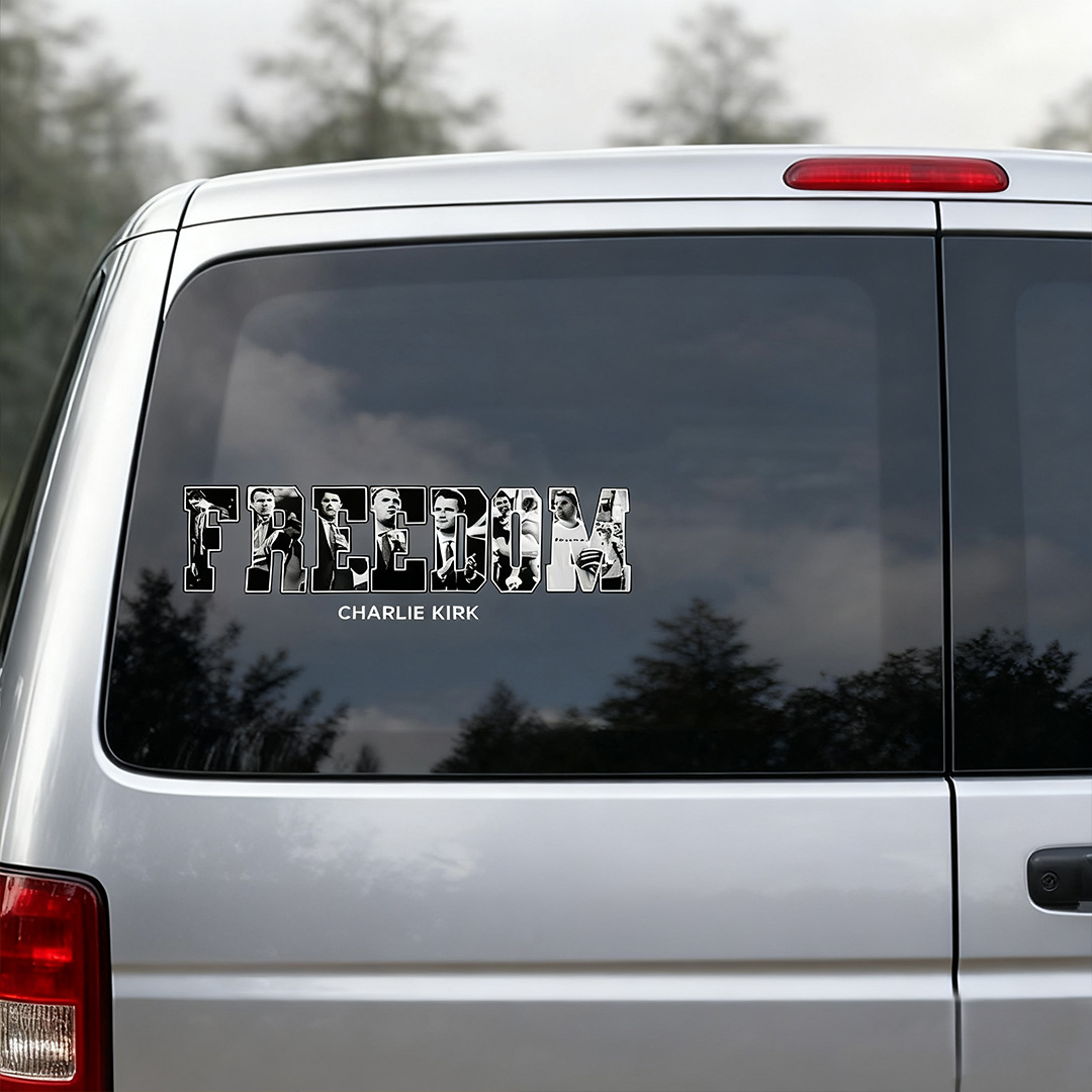 Freedom Charlie Kirk Sticker
