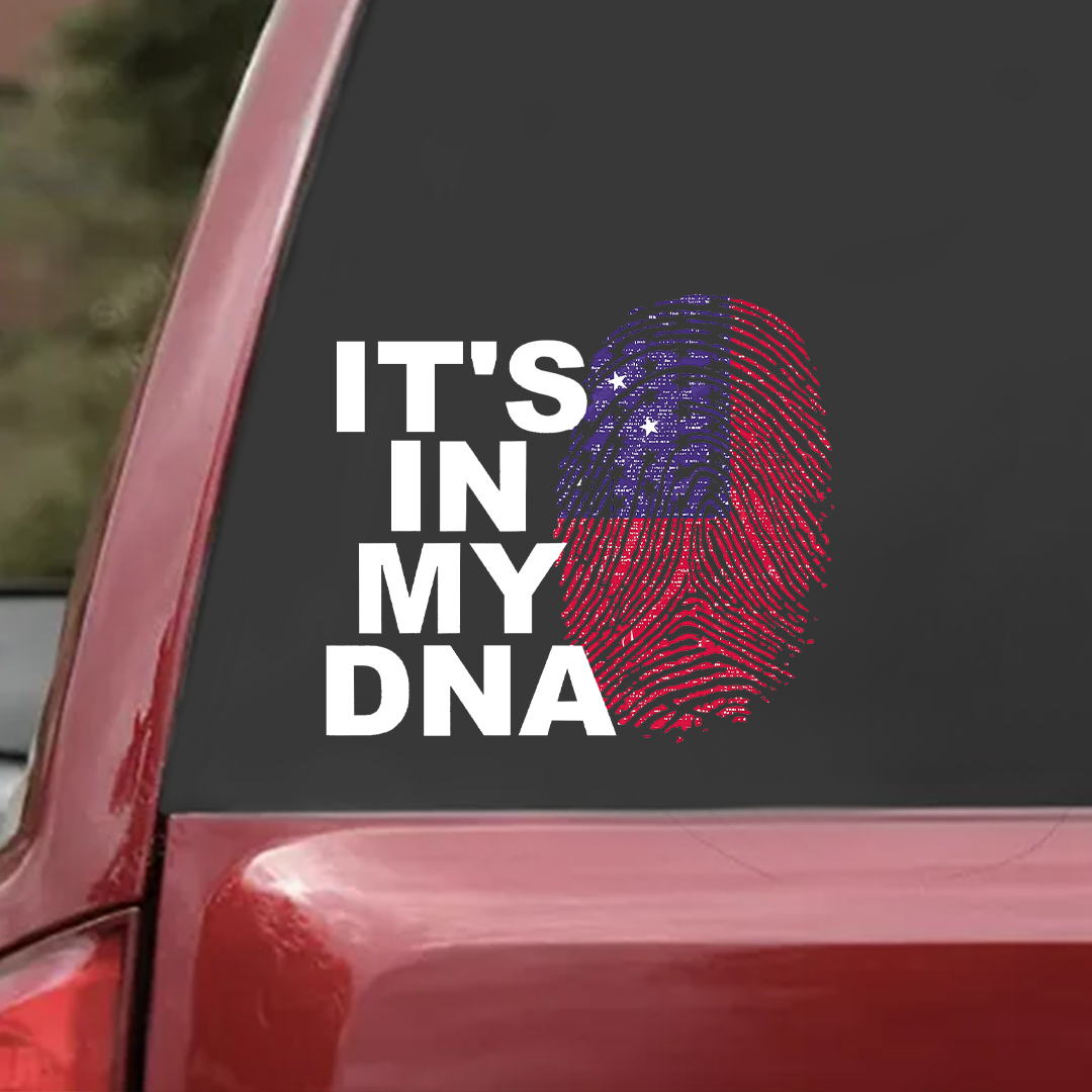 Not My DNA Veteran Sticker
