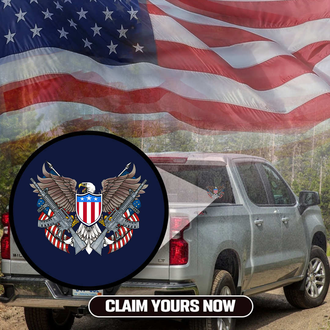 Eagle and Shield Veteran StickerS