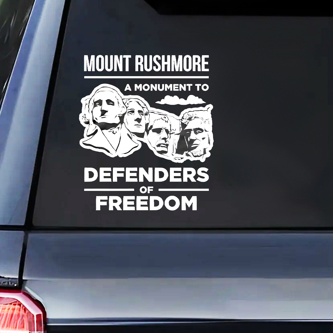 Mount Rushmore Veteran Sticker