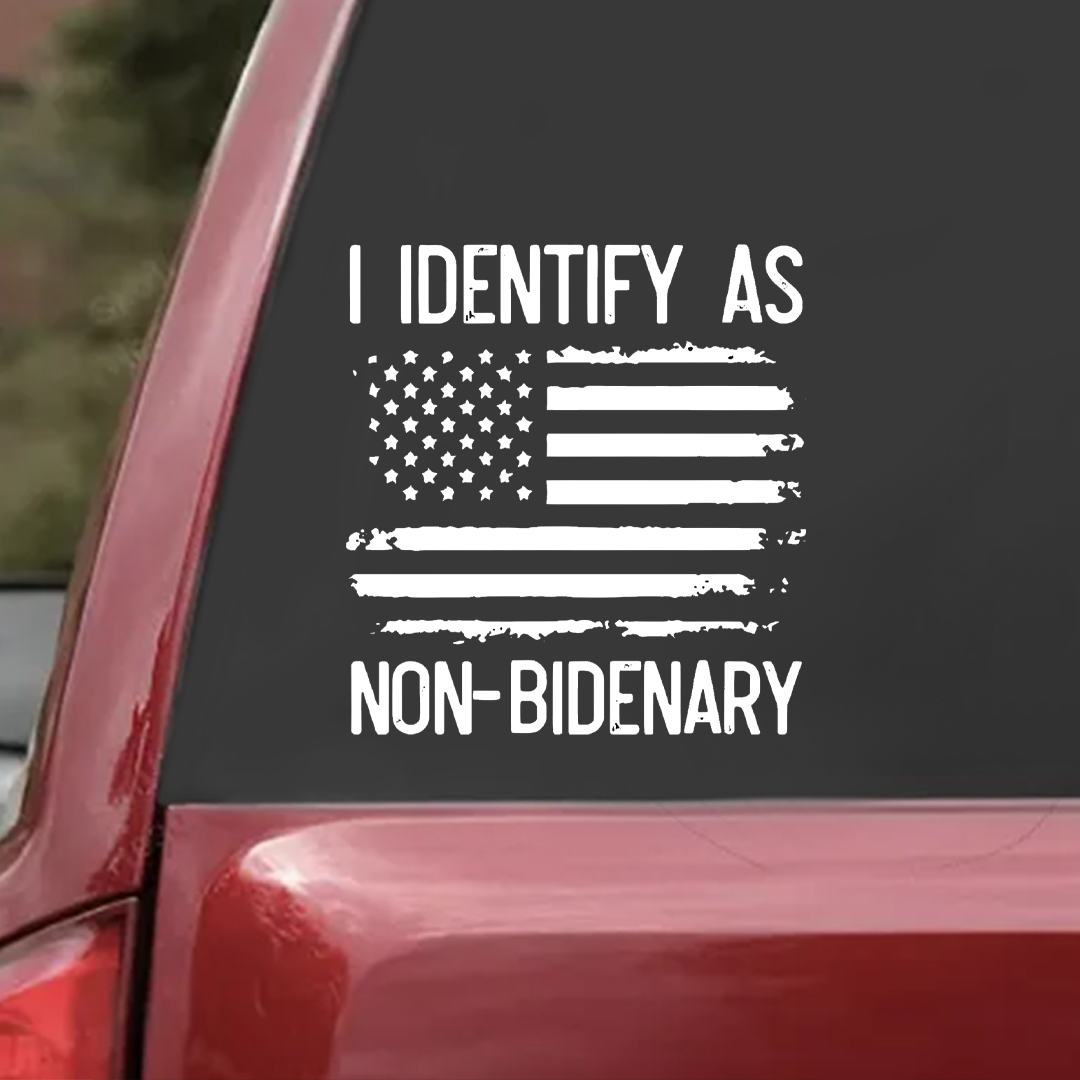 Non-B1denary Veteran Sticker