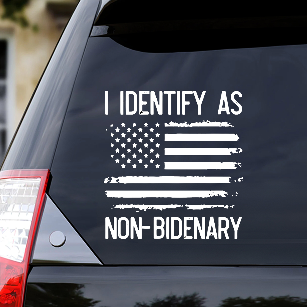 Non-B1denary Veteran Sticker