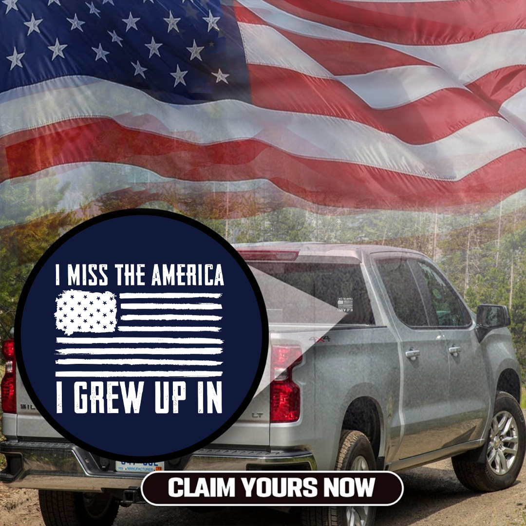 I Grew Up In Veteran Sticker