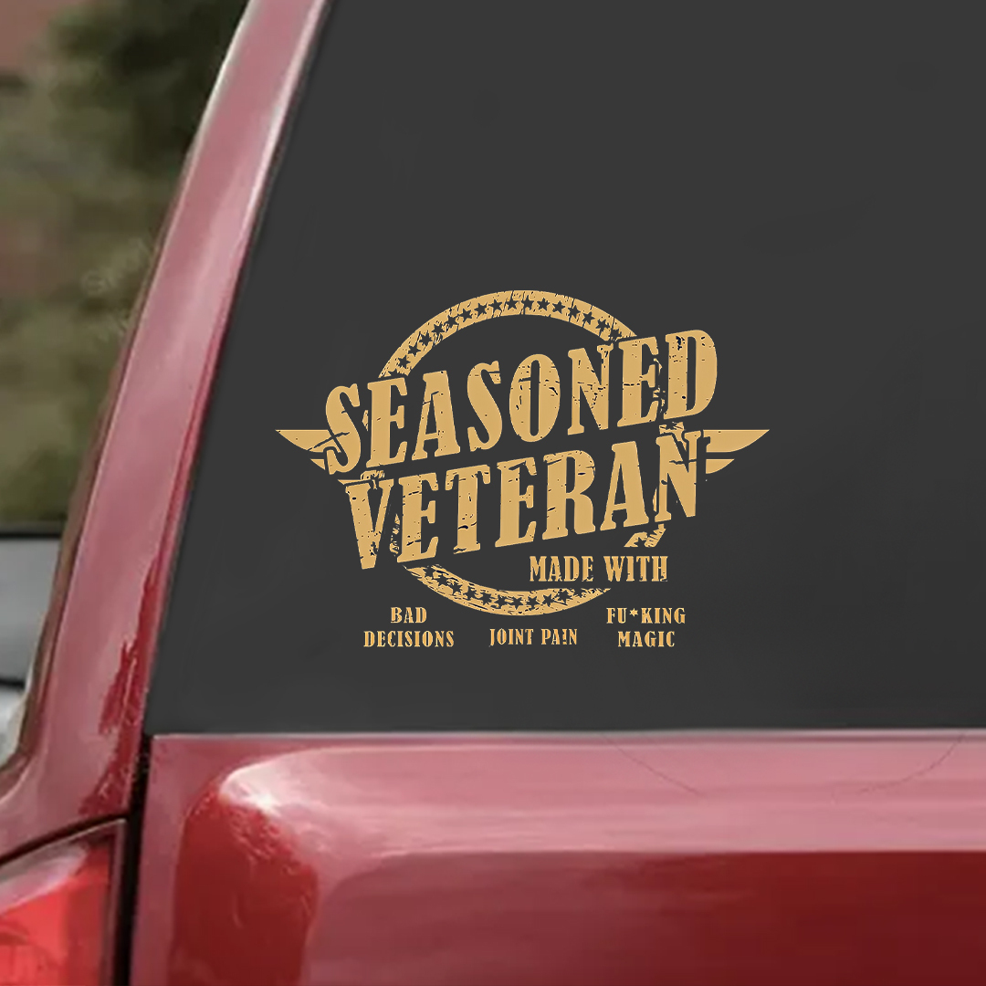 Seasoned Veteran Sticker