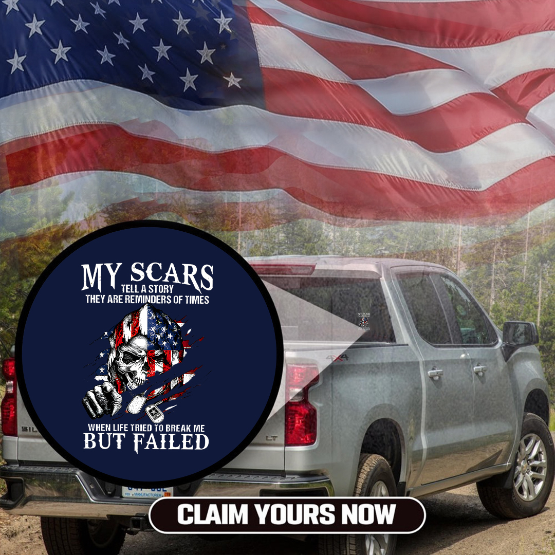 My Scars Veteran Sticker
