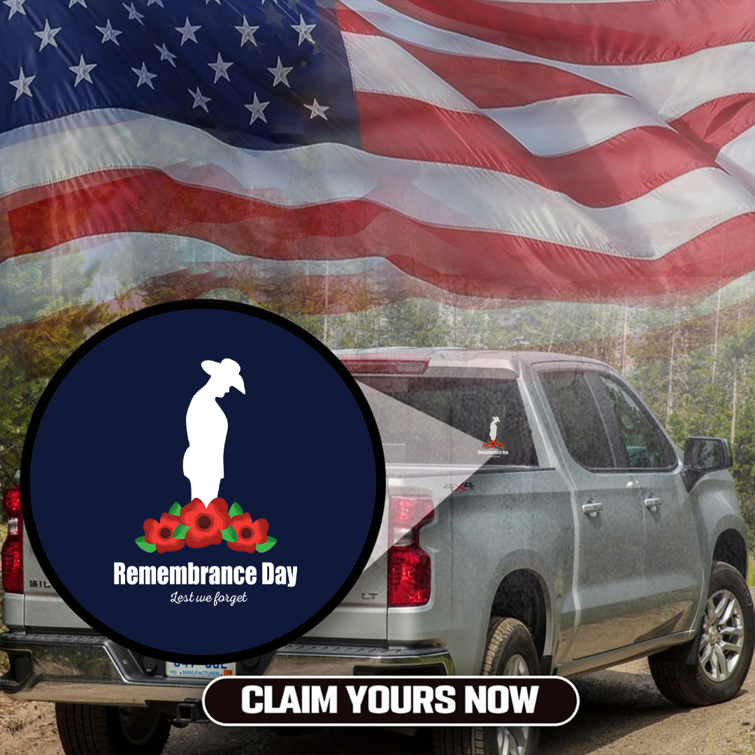 Lest We Forget  Decal, Gentleman Remembrance Day Sticker