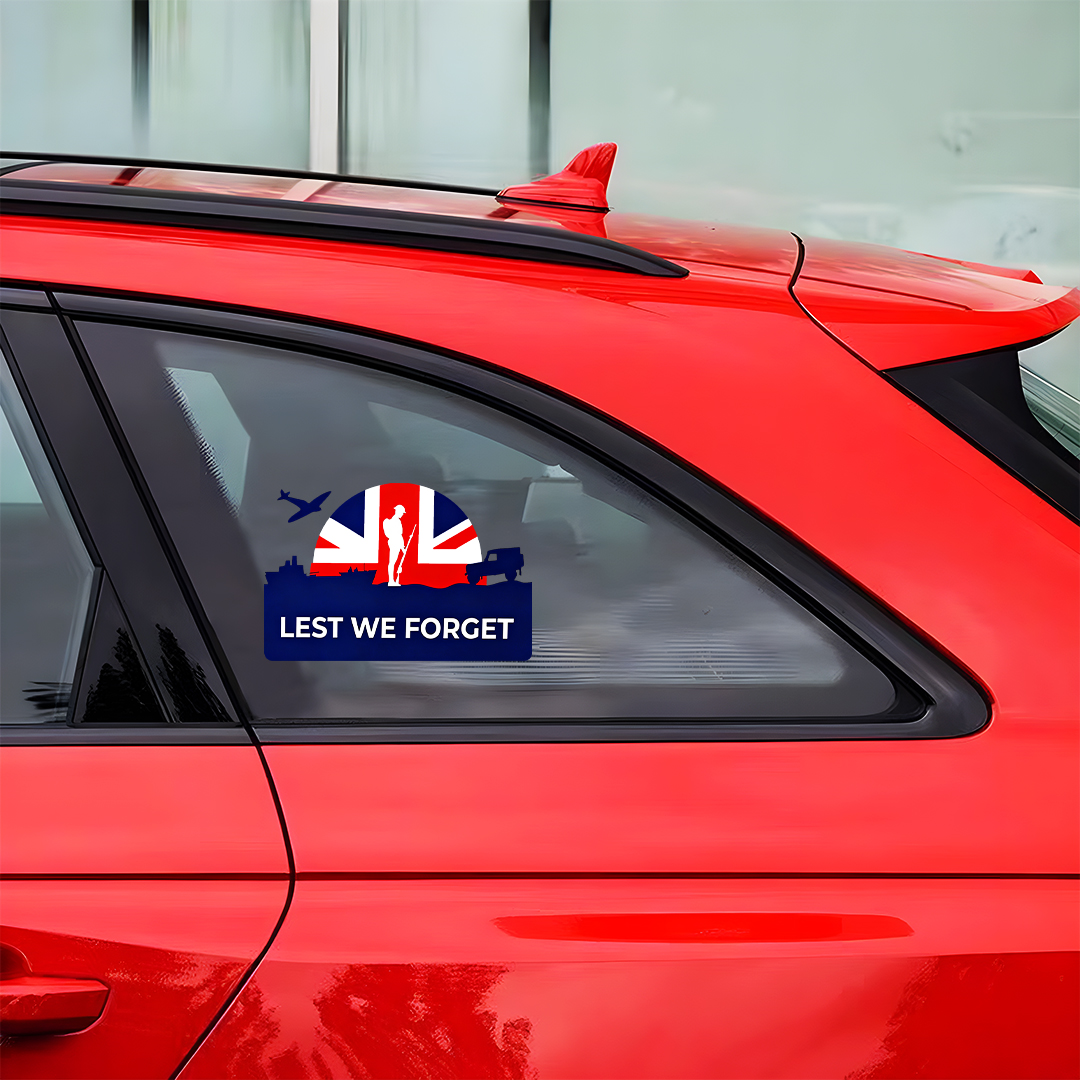 Lest We Forget Sticker