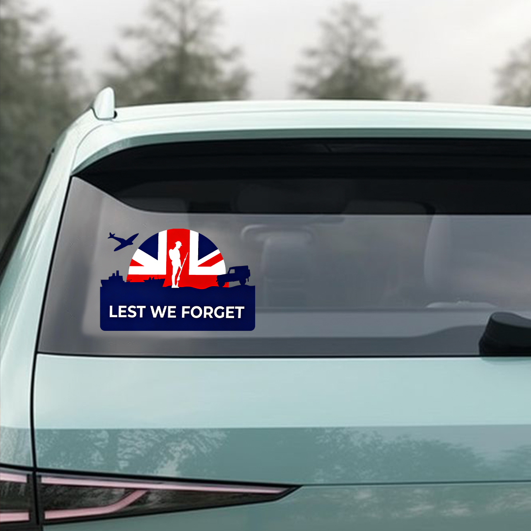 Lest We Forget Sticker