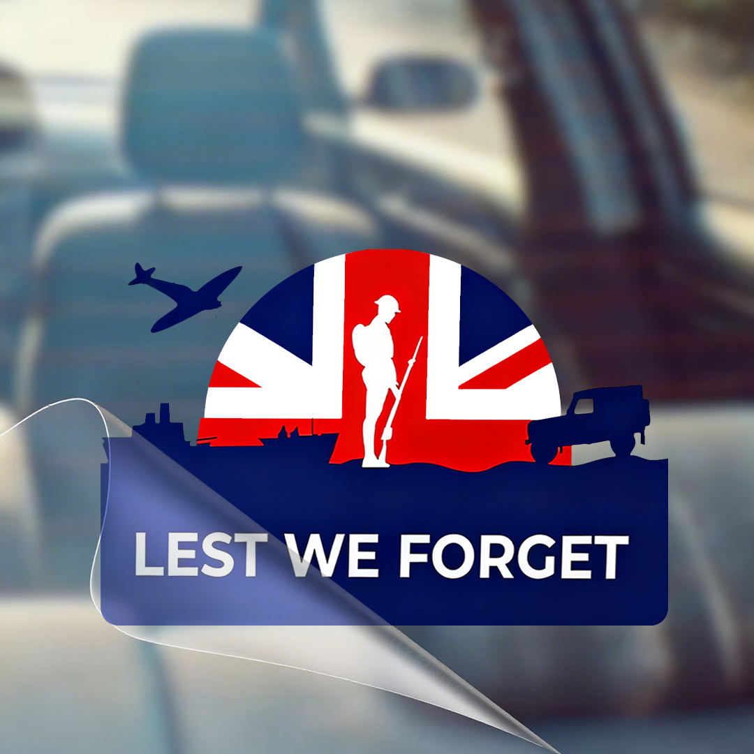 Lest We Forget Sticker