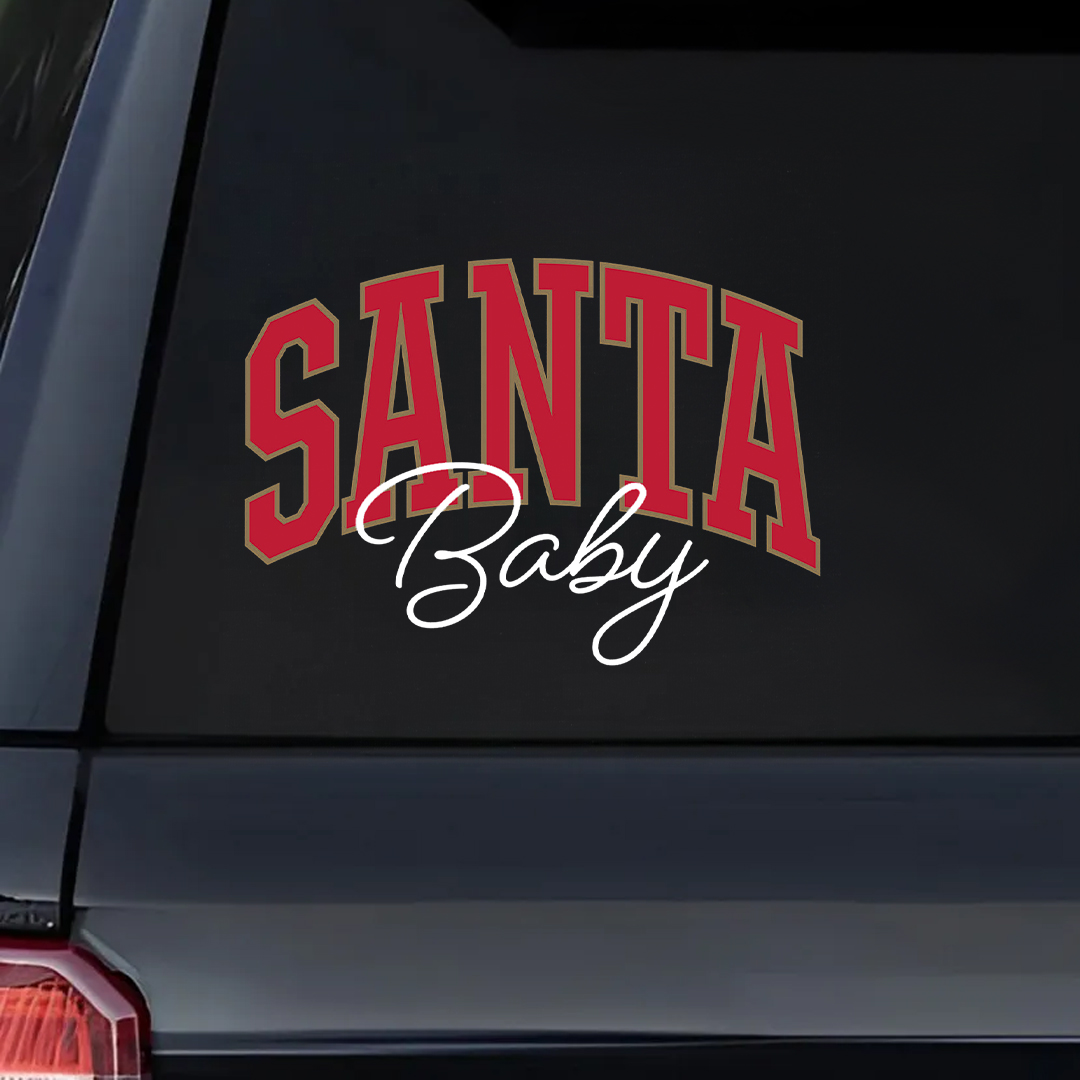 Santa Baby Sticker