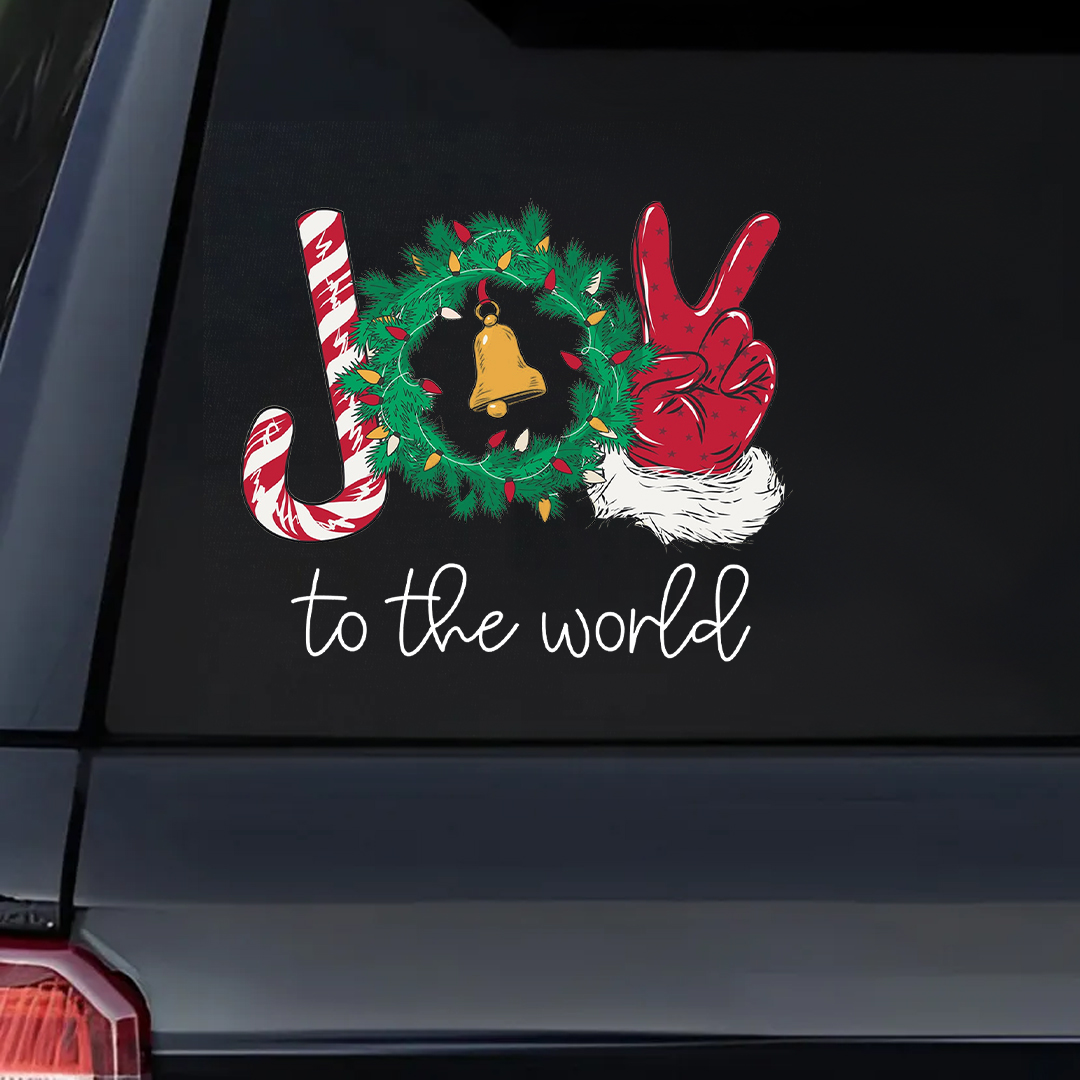 Joy To The World Sticker