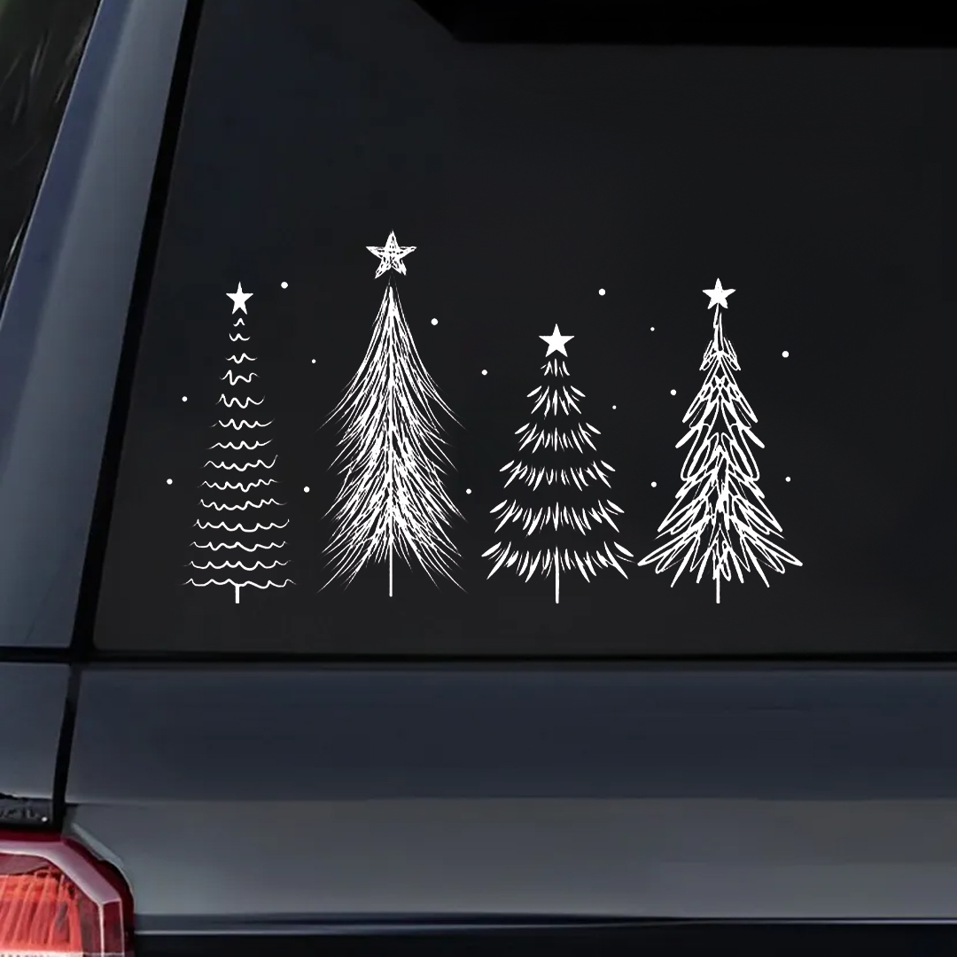 Christmas Trees Sticker