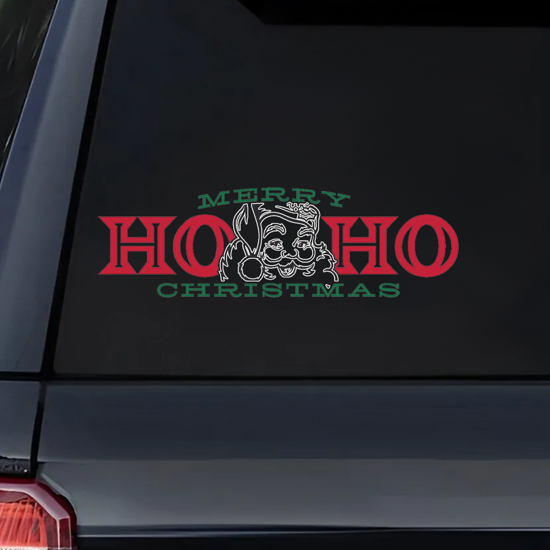 HOHO Merry Christmas Sticker
