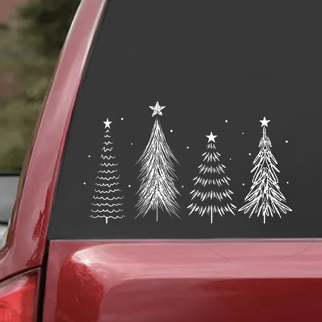 Christmas Trees Sticker