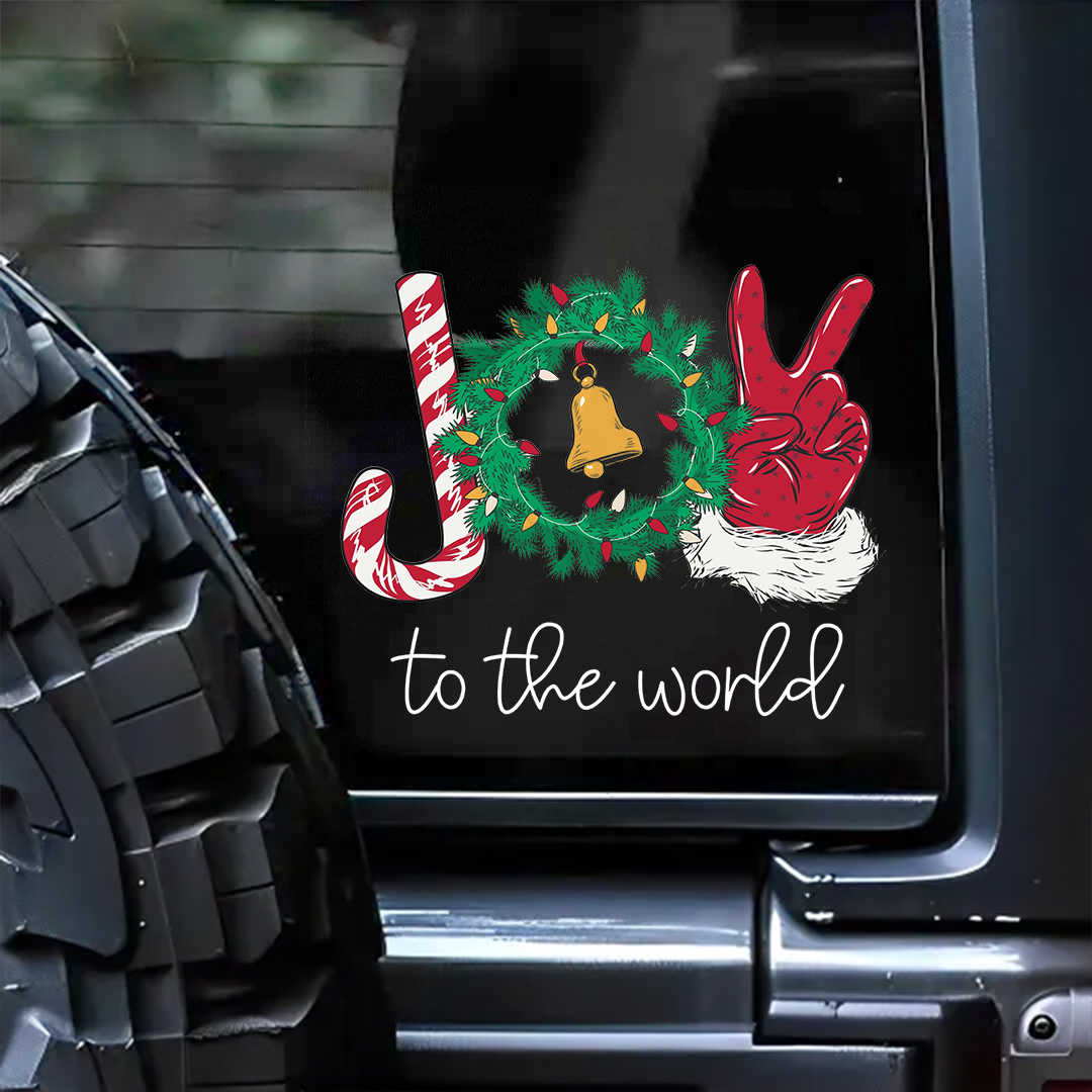 Joy To The World Sticker