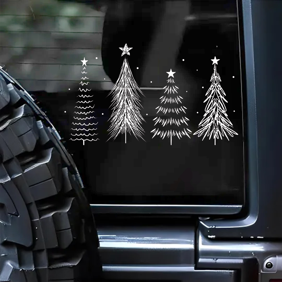Christmas Trees Sticker