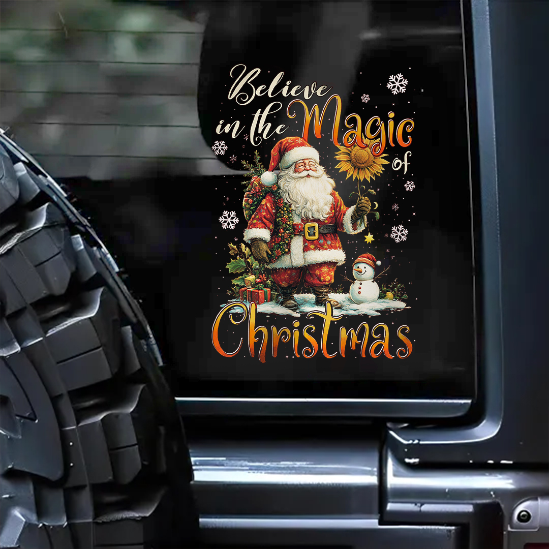 Believe In The Magic Of Christmas Sticker
