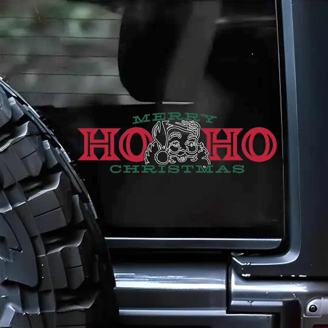 HOHO Merry Christmas Sticker