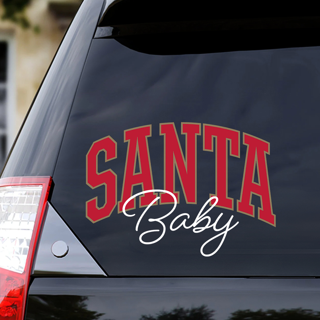 Santa Baby Sticker