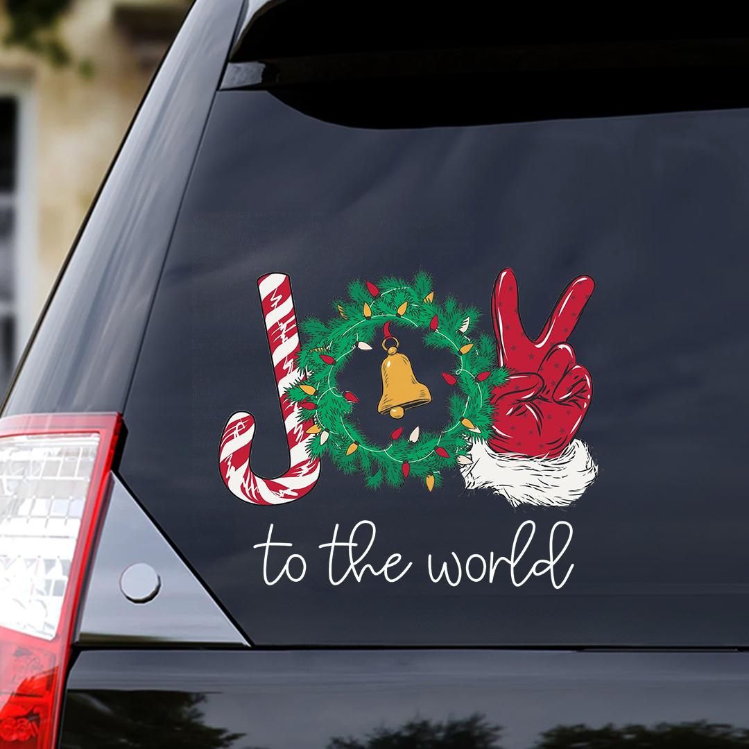 Joy To The World Sticker