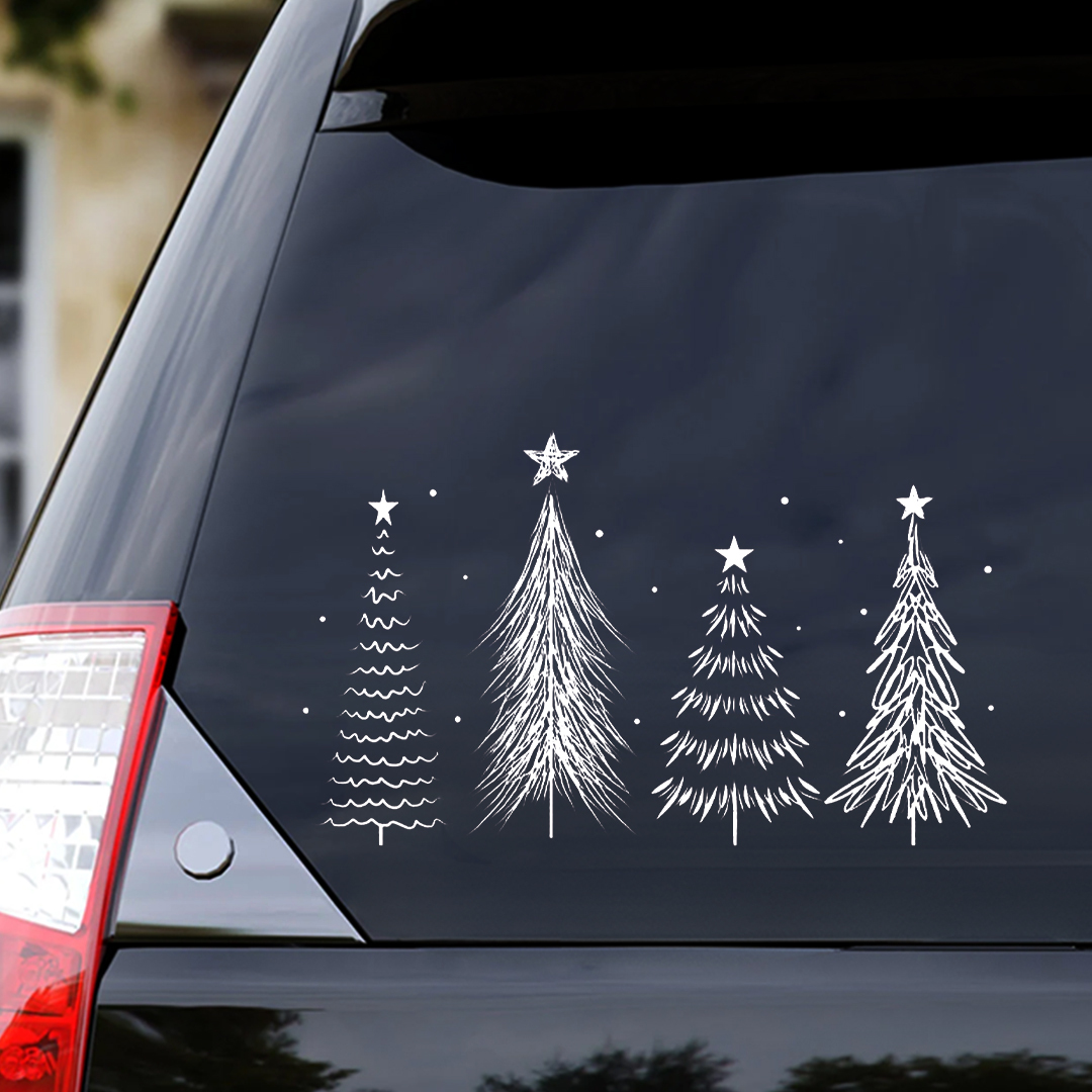 Christmas Trees Sticker