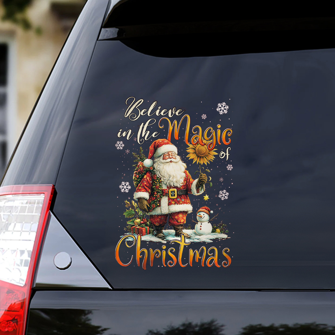 Believe In The Magic Of Christmas Sticker