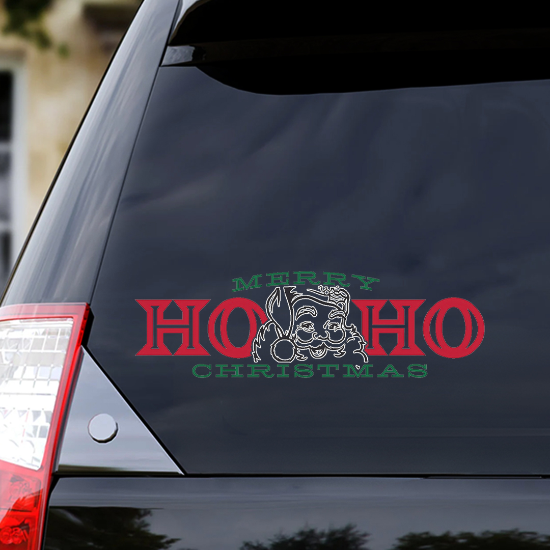 HOHO Merry Christmas Sticker