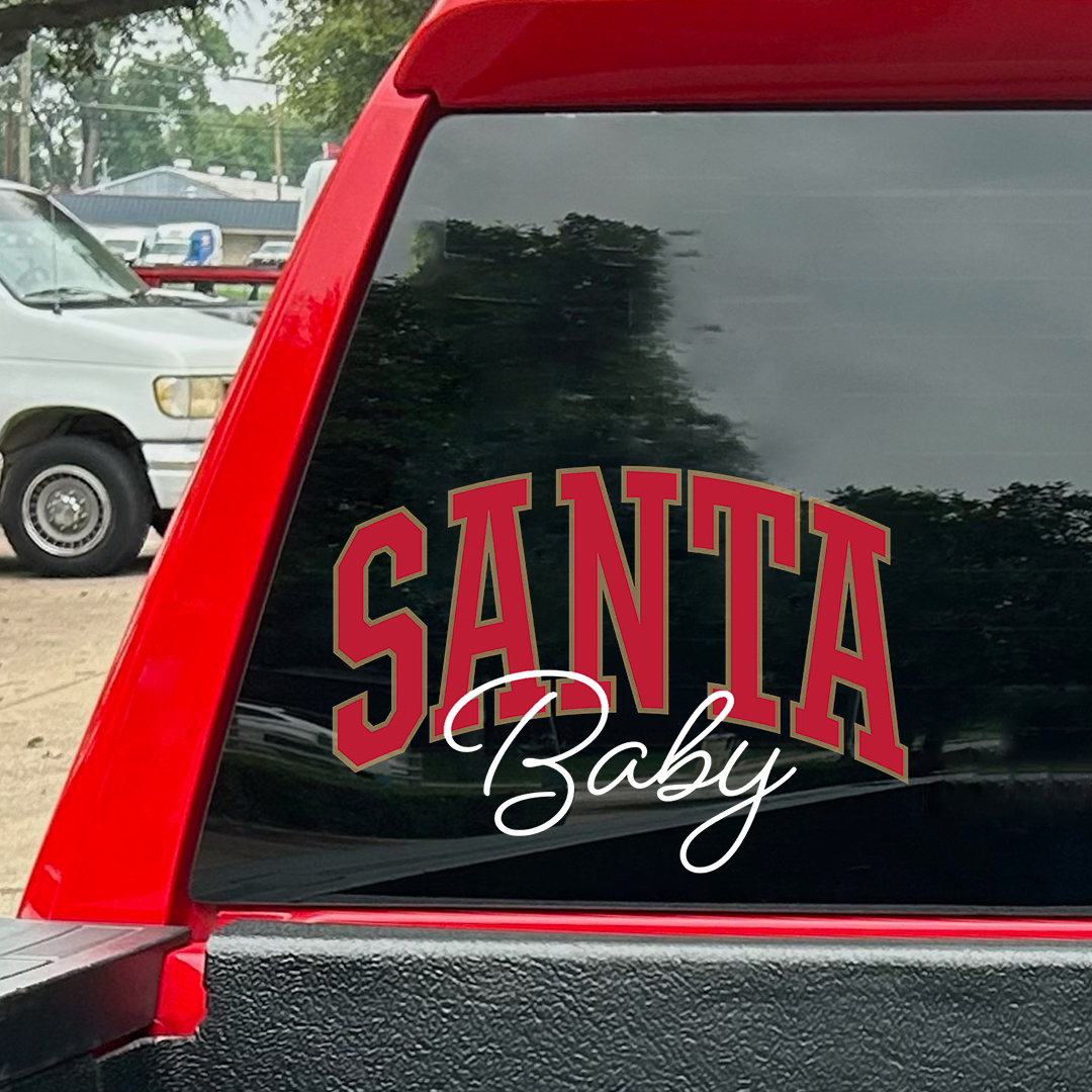 Santa Baby Sticker
