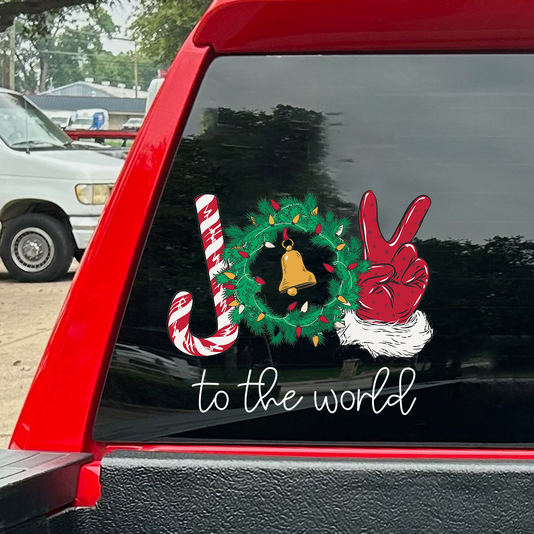 Joy To The World Sticker