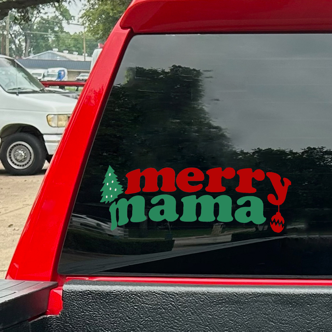 Merry Mama Sticker