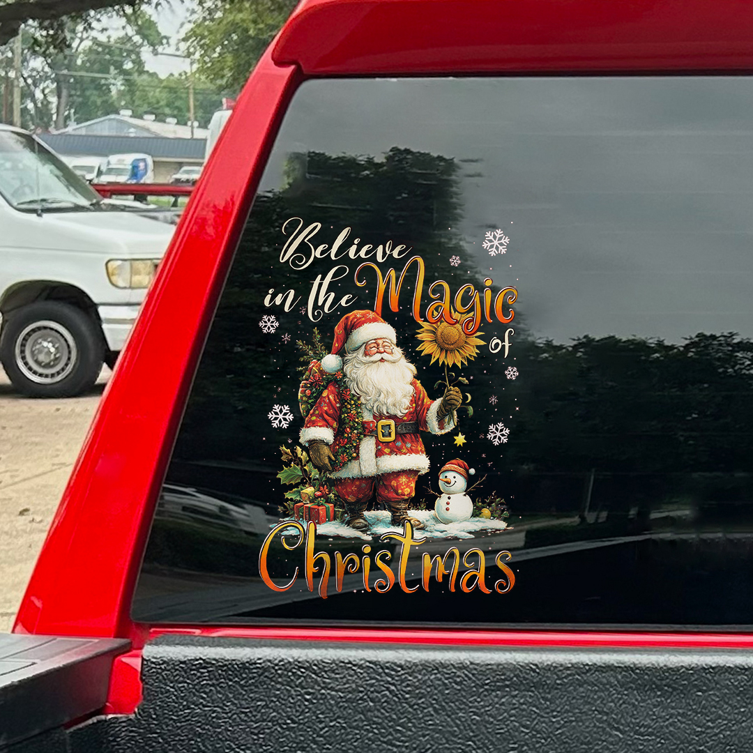 Believe In The Magic Of Christmas Sticker