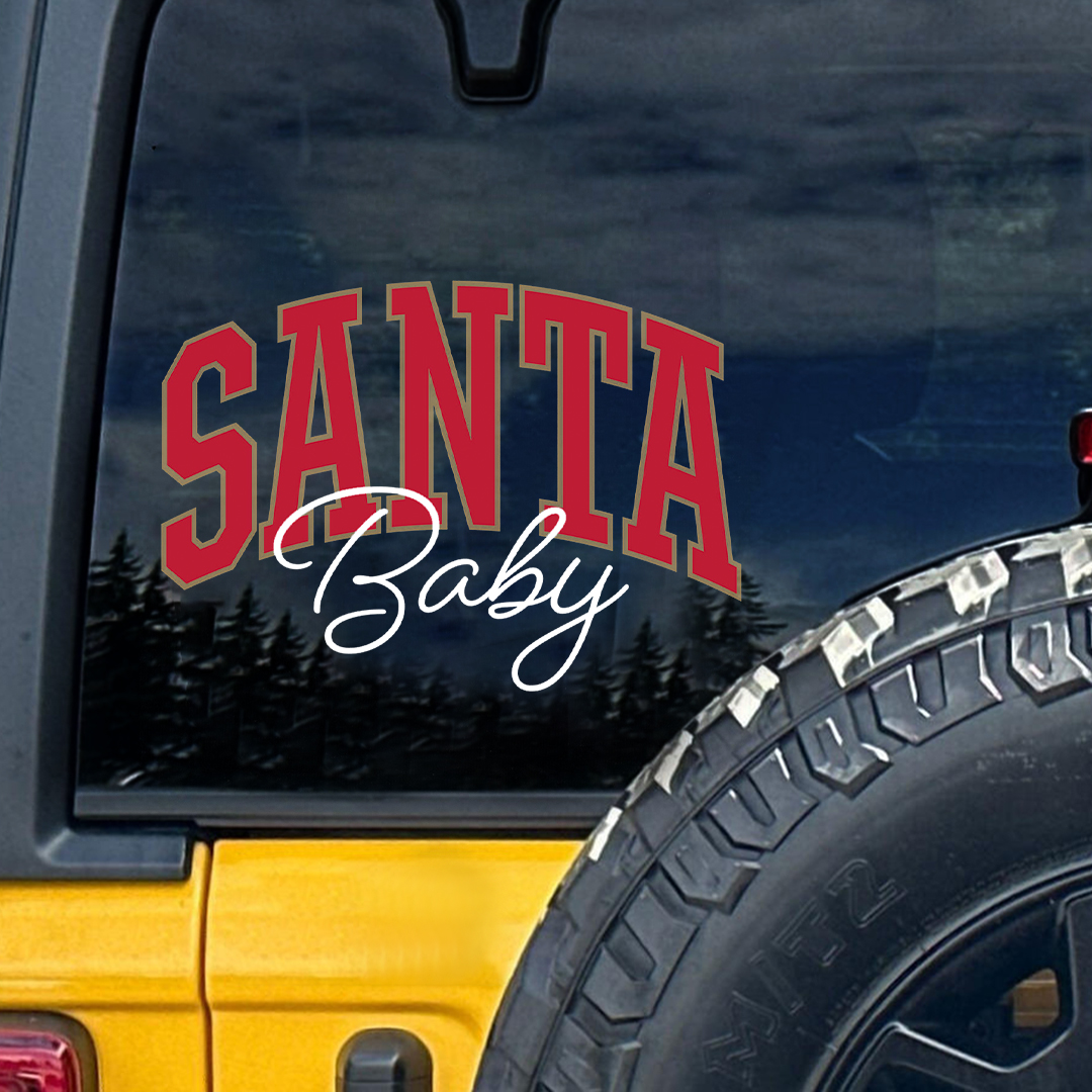 Santa Baby Sticker