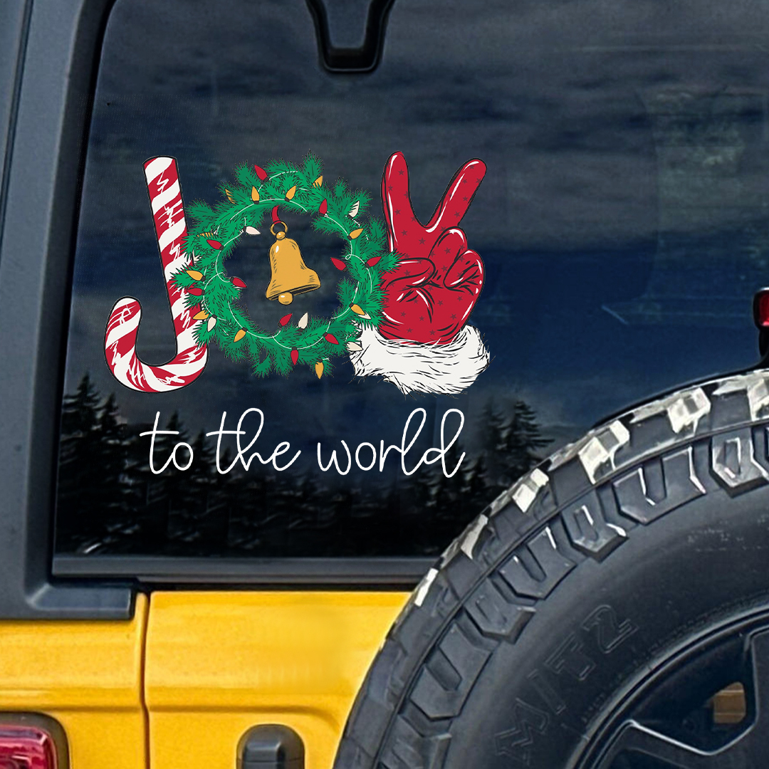 Joy To The World Sticker