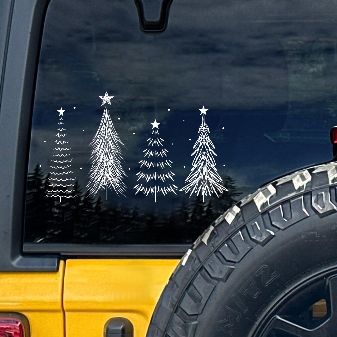 Christmas Trees Sticker