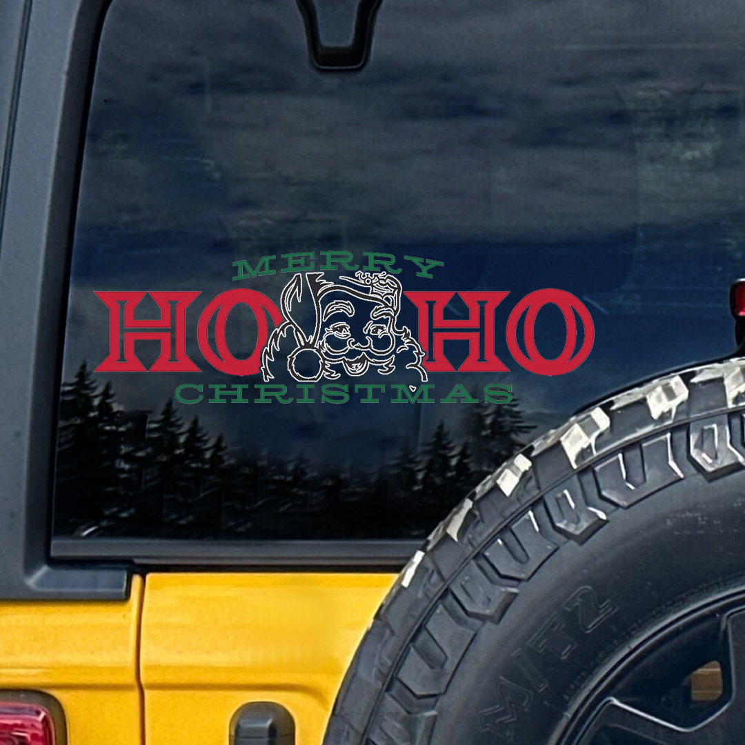 HOHO Merry Christmas Sticker