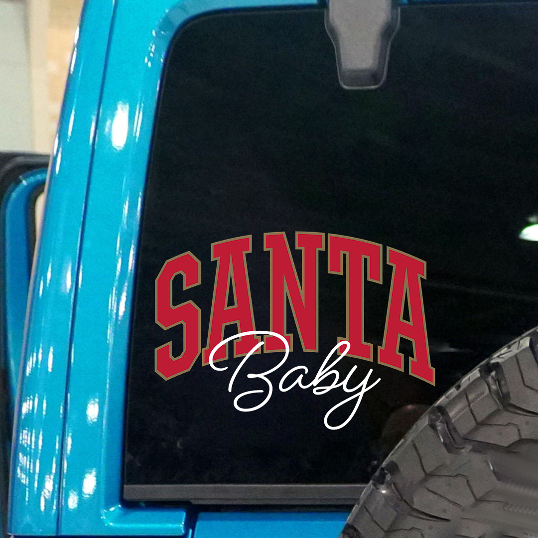 Santa Baby Sticker