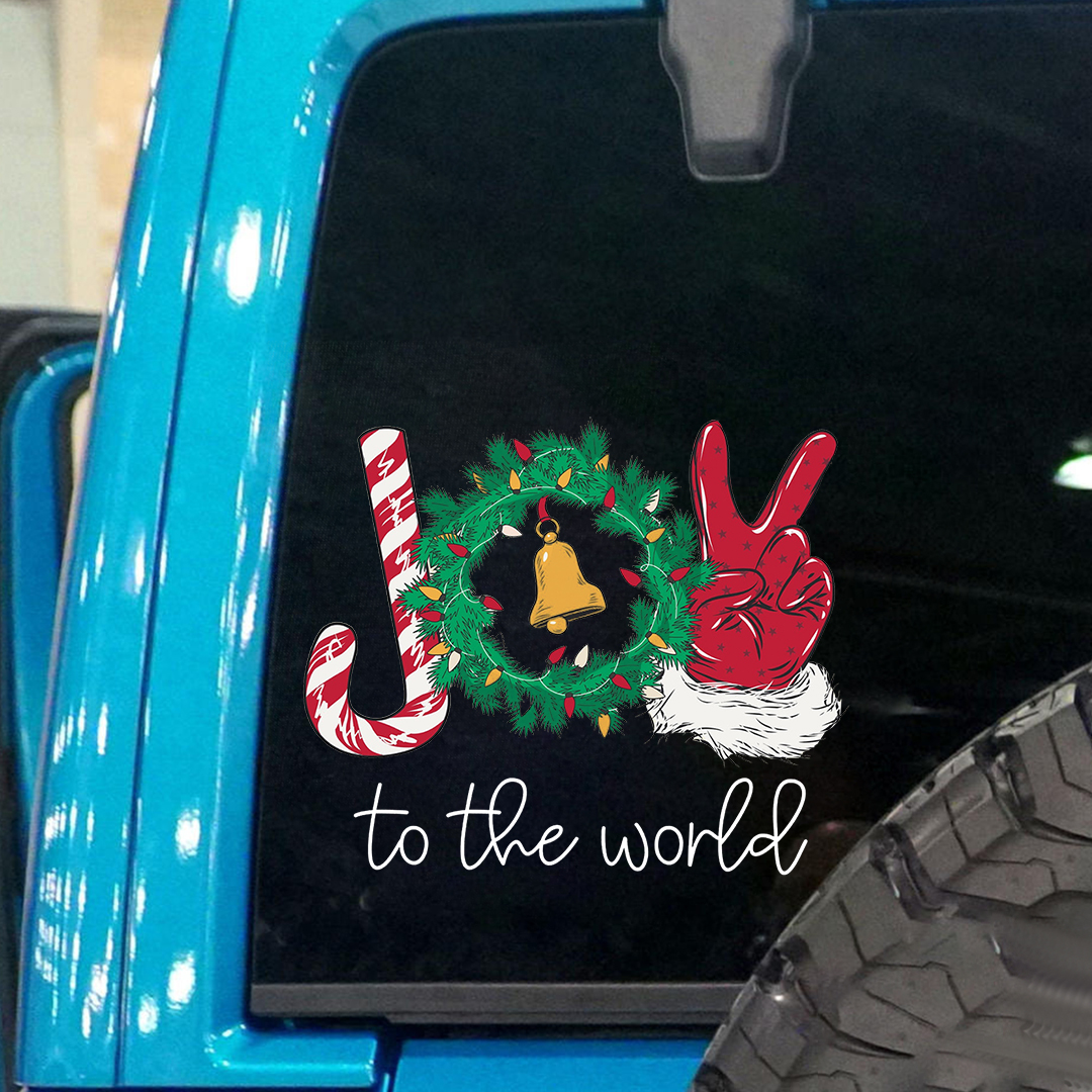 Joy To The World Sticker