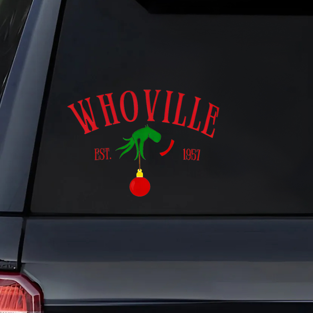 Whoville Est. 1957 Sticker