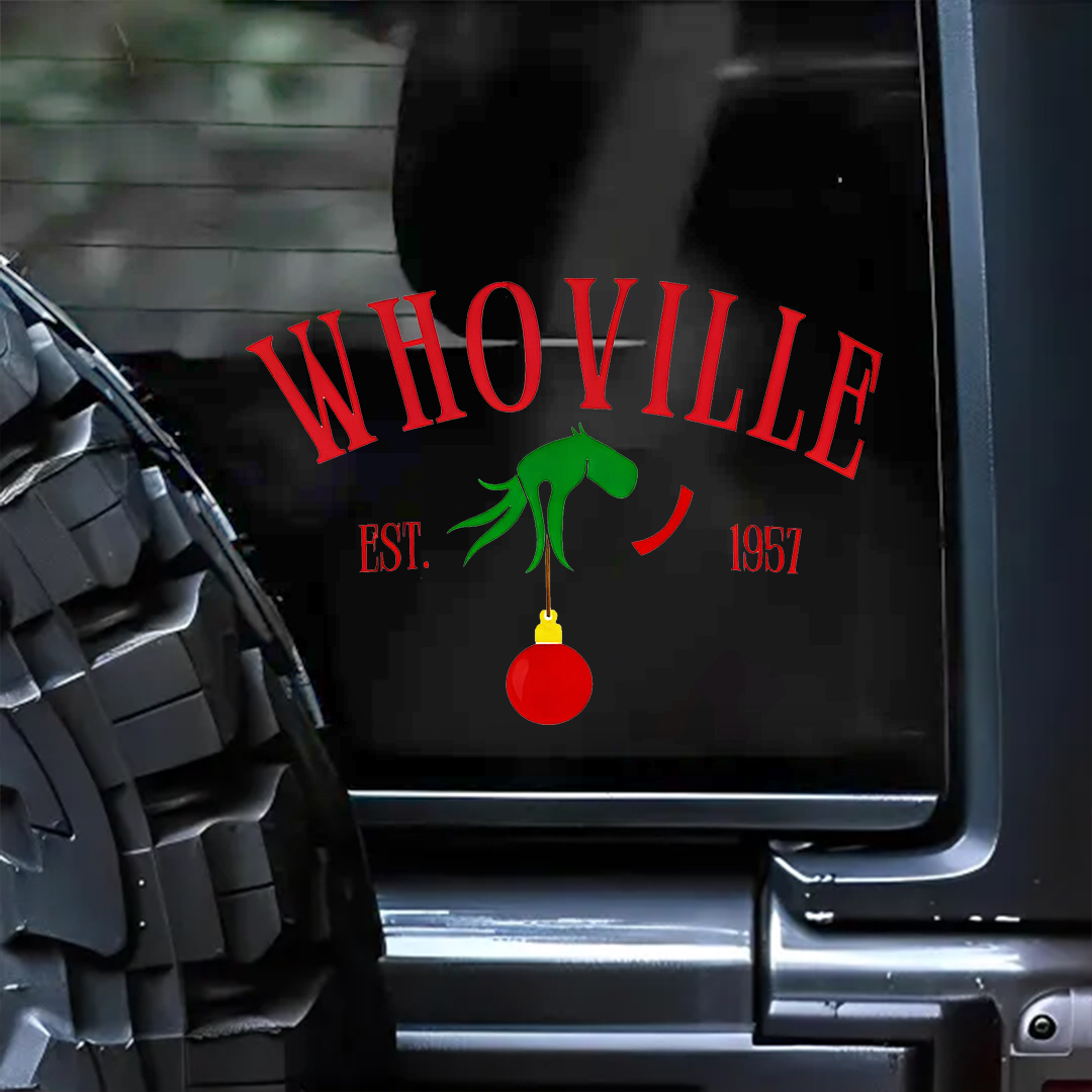 Whoville Est. 1957 Sticker