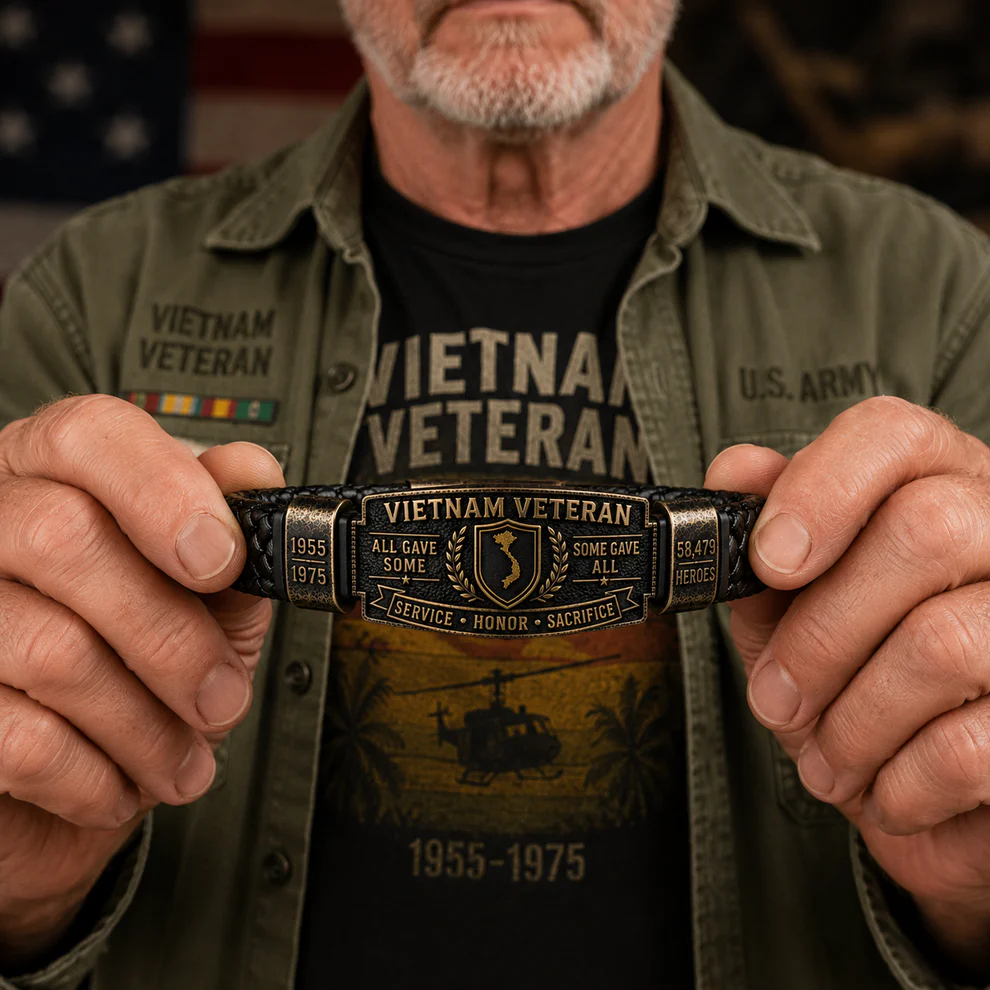 Last Day Promo: 49% OFF 🎖️ -Vietnam Veteran Honor Bracelet