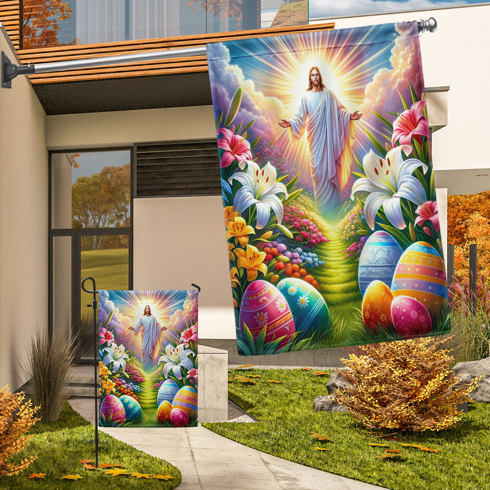 FLAGWIX  He Is Risen Easter Jesus Flag