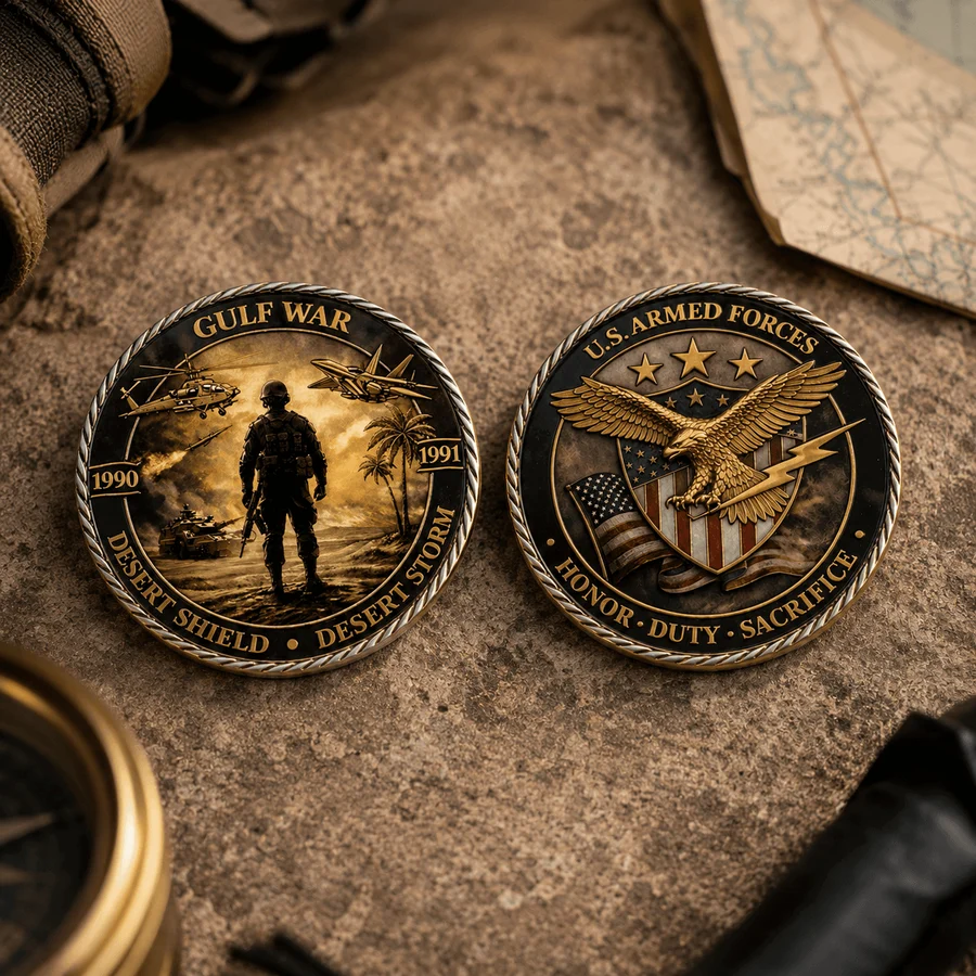 🎖️ Gulf War Desert Storm Commemorative Coin