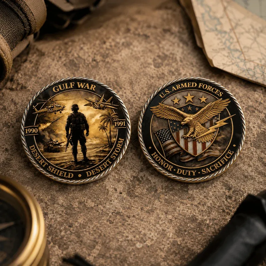 🎖️ Gulf War Desert Storm Commemorative Coin
