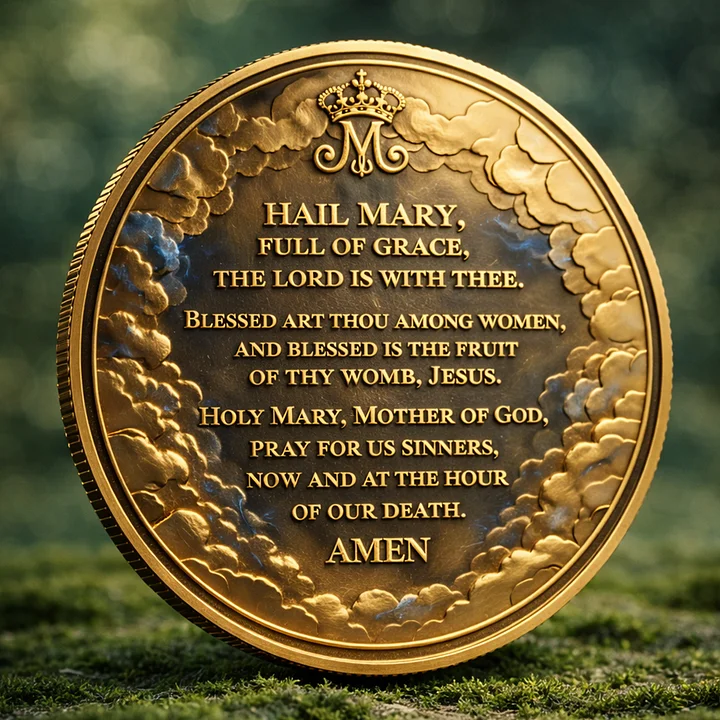 ⚡️Last Day 60% OFF - Blessed Virgin Mary Challenge Coin