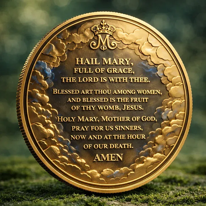 ⚡️Last Day 60% OFF - Blessed Virgin Mary Challenge Coin