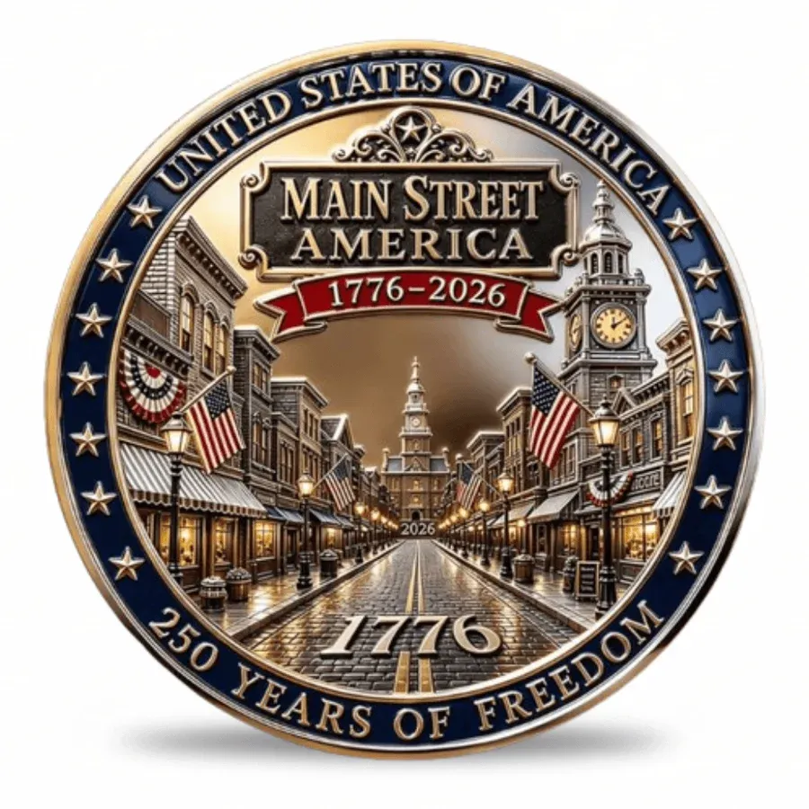🪙 Main Street America 250th Anniversary Keepsake