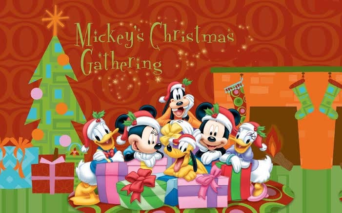 Mickey Christmas Disney Garage Door Cover Banner Backdrop